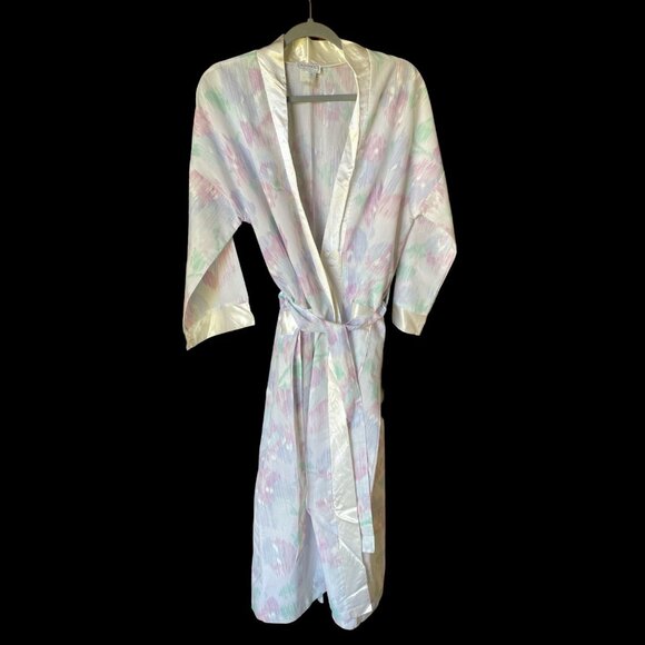 Appel Other - Vintage Appel Women's Pastel Kimono Robe Dressing Gown Medium